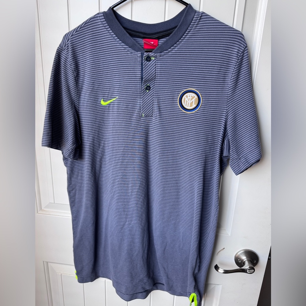 Nike Inter Milan Soccer Blade Polo Shirt